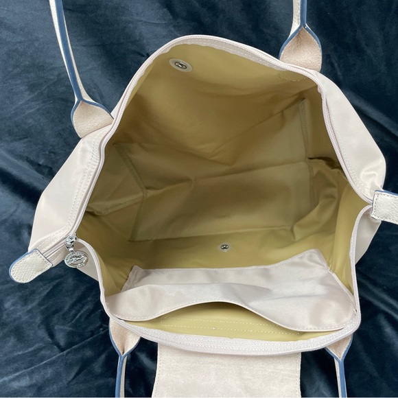 🏝️🐠Brand New 👜Longchamp  Tote Bag size large  Hawthorn White - Picture 7 of 9